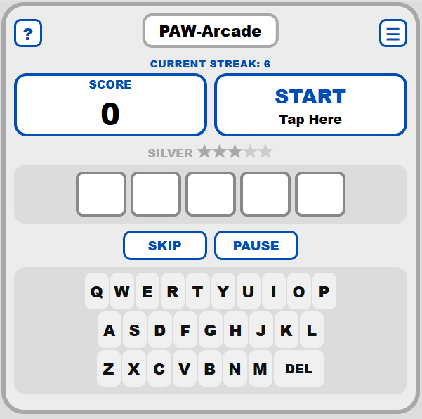 PAW-Arcade screenshot